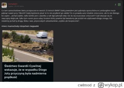 cwlmod - Czytając te wypociny @michalxd21 i innych nieogarów drogowym aż jestem w szo...