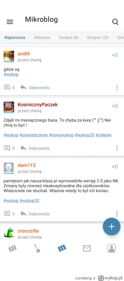 Larsberg - Hej @wykop: czy moglibyście dać opcję wyboru wielkości czcionki w aplikacj...