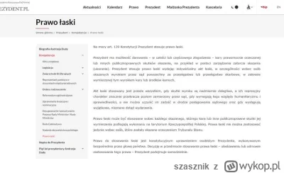 szasznik - @stan-tookie-1: Jeszcze miesiąc temu na stronie kancelarii prezydenta wisi...