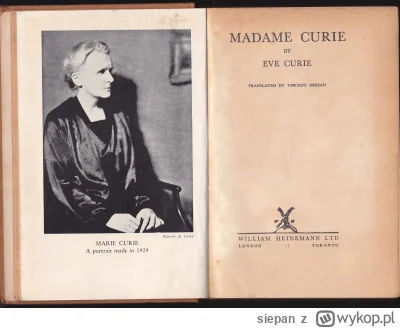 siepan - Nawet jej rodzona córka wiedziała, że mamusia nazywa się Curie a nie Skłodow...