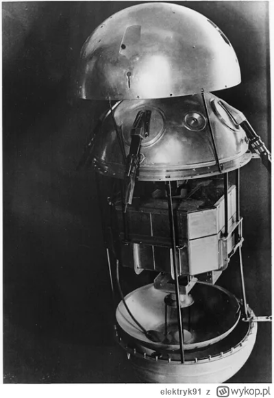 elektryk91 - 66 lat temu ZSRR wystrzeliło w kosmos Sputnika 1, pierwszy obiekt w hist...