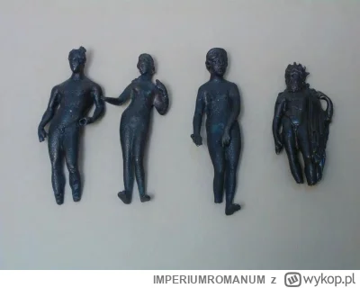 IMPERIUMROMANUM - Figurki rzymskich bóstw

Figurki z brązu ukazujące rzymskie bóstwa....