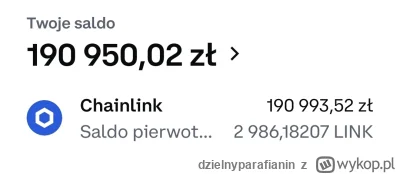 dzielnyparafianin - gm
+100k w miesiąc
#kryptowaluty #chainlink