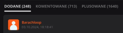 dziobnij2 - Dzisiaj mija równy rok od ostatniego wpisu @Barachloop Jeden z najprawdzi...