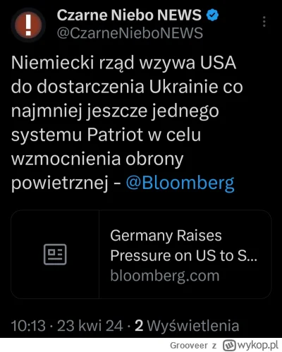 Grooveer - #ukraina #wojna #rosja #usa #polityka #niemcy