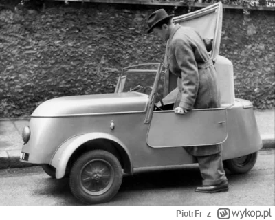 PiotrFr - Pierwszy elektryczny Peugeot, VLV (Voiture Légère de Ville czyli lekki samo...