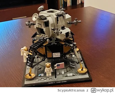 ScypioAfricanus - I se chłop zbudował lądownik. Uzupelni kolekcję Saturna V i ISS. Te...