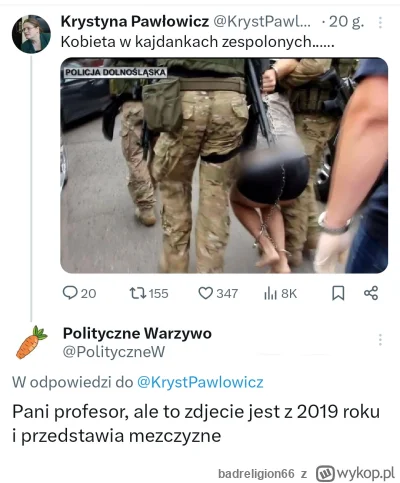 badreligion66 - #polityka Kryśka w formie XD