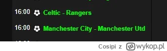 Cosipi - W Szkocji to też są "udani"
Ustalili swój finał pucharu Szkocji akurat tego ...