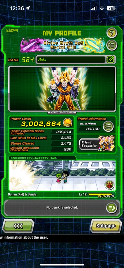 tempname0626 - Mamy to! 3M power level
#dokkanbattle