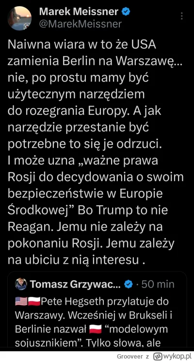 Grooveer - #polska #usa #trump #polityka #europa #rosja #ukraina #wojna