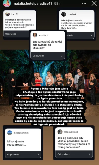 amanda12 - #hotelparadise Uwaga, lekarka odniosła się do tematu z Mikołajem