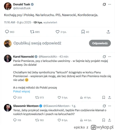 epicko - Idol wykopków i fajnopolaczków zmieszany z błotem na X'ie + eleganckie ratio...