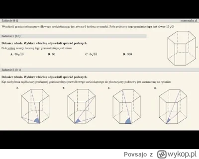 Povsajo - Myślałem, że mogę tutaj obliczyć krawędź podstawy tangensem z 45 stopni, al...