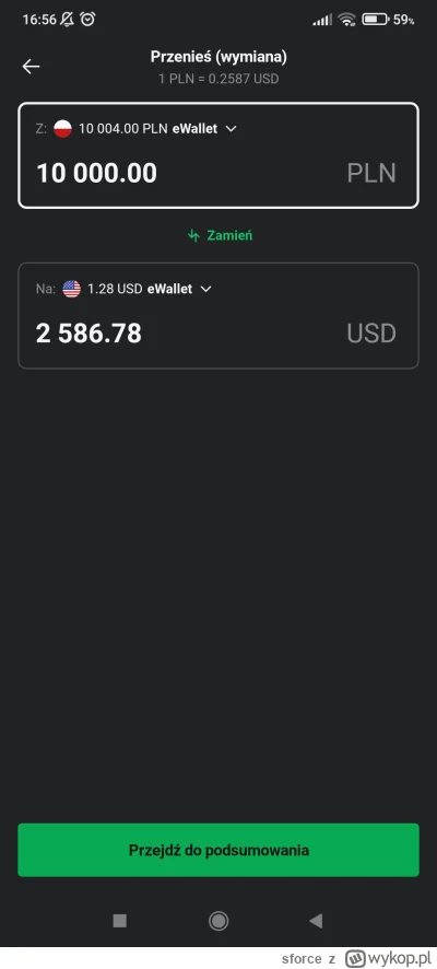 sforce - @Leithain nie zgodzę się, kurs wychodzi jak spot