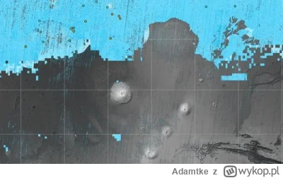 Adamtke - Nowa mapa lodu na Marsie może pomóc NASA w podjęciu decyzji, gdzie wysłać p...