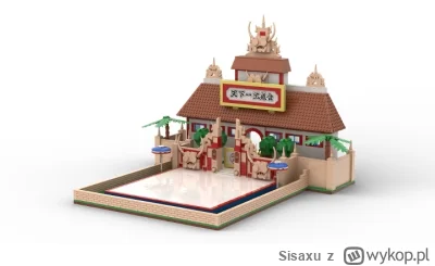 Sisaxu - Chciałbym ułożyć z LEGO turniej sztuk walki z dragon  ball + trybuny. Nieste...