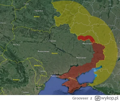 Grooveer - Na żółto teren Rosji, który jest w zasięgu ATACMS z Ukrainy, ale nie ma zg...