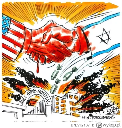 DrEvil2137 - #izrael  Dwa zbrodnicze narody i przyczyna wielu wojen na świecie ;)