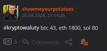 showmeyourpotatoes - @damienbudzik: nie wiem, ale niezmiennie trzymam się tych poziom...