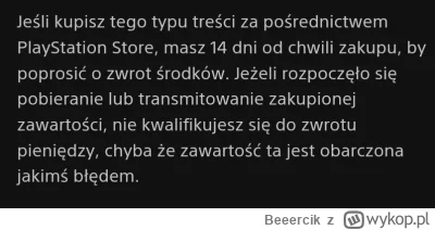 Beeercik - @dict : zwrot jest niemożliwy już w momencie rozpoczęcia gry na dysk ( ͡° ...