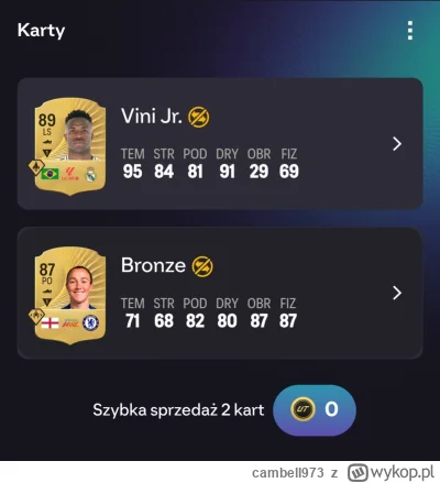cambell973 - #fut paczka 2x85 zamiast Rogersa