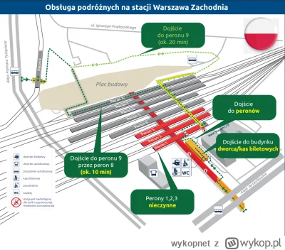wykopnet - @grubykr teraz lecisz z drugiej strony przez plac budowy od peronu nr 8 cz...