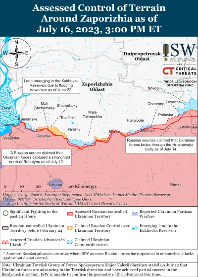 Kagernak - Południowa Ukraina (rosyjski cel: Utrzymać pozycje frontowe i zabezpieczyć...