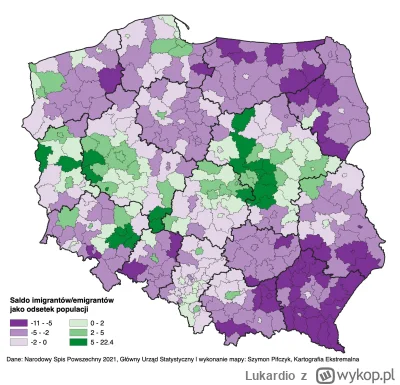 Lukardio - #podkarpackie ᕙ(⇀‸↼‶)ᕗ

#polska #ciekawostki #mapy #mapporn #demografia #i...