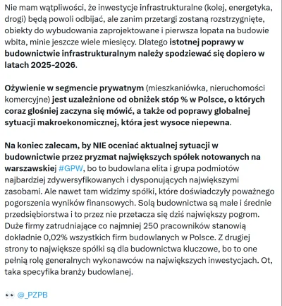 wypopekX - >przecież budownictwo mieszkaniowe to maly procent ogólnego budownictwa

@...