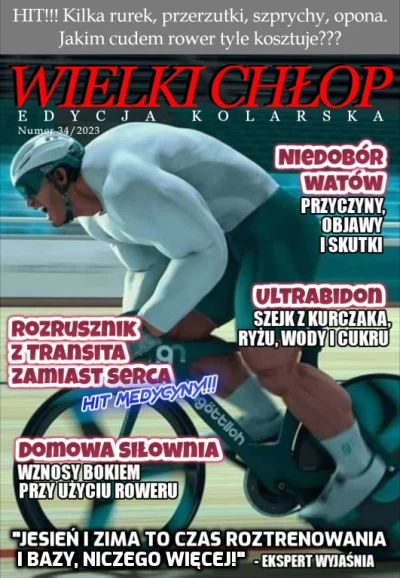 beastofmisery - Big boi on a bike magazine, new issue, still hot xd 

#rower #szosa #...