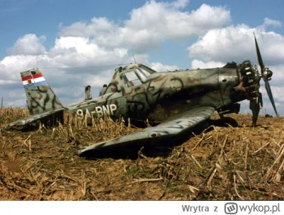 Wrytra - @funkmess: 
Prawdopodobnie ostatnie użycie bojowe samolotu polskiej konstruk...