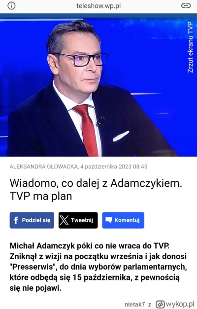 nietak7 - Pamiętajcie, prawda was wyzwoli, a Michałowi zeszło trochę dłużej, więc jes...