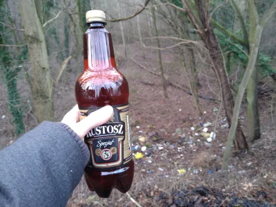 SzycheU - @vieniasn: Kiedyś zrobiłem zdjęcie zaśmieconego wąwozu z piwem w plastiku w...