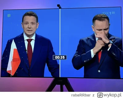 rabaRRbar - Nawrocki już nie wytrzymał i odpala papierosa 
#debata