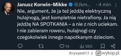 Kryspin013 - XD

#bekazkonfederacji #mentzen #bekazprawakow #polityka