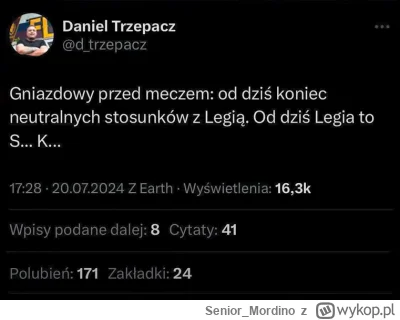 Senior_Mordino - Ktoś wyjaśni, o co poszło?
#mecz #ekstraklasa