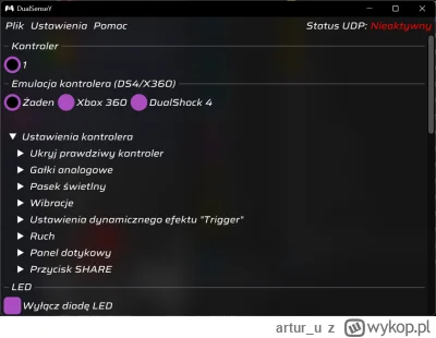 artur_u - #ps5 #ps4 #pc

Zaktualizowana wersja mojego programu do DualSense, teraz dz...
