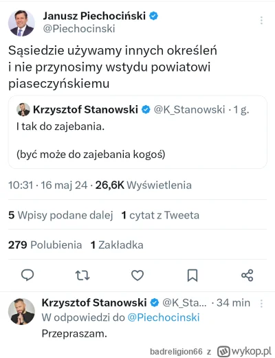 badreligion66 - #polityka #kanalzero Pan Janusz króciutko.
