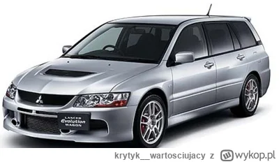 krytyk__wartosciujacy - >mocniejszymi niż wyglądają

@T3sla: jest i kombi od Mitsubis...