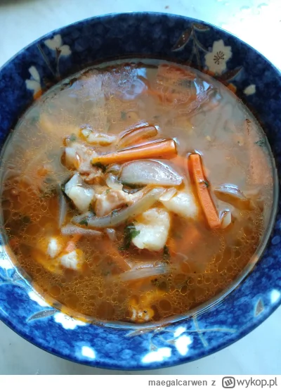 maegalcarwen - Tentuk, czyli tybetańska zupa z "szarpanymi" kluskami. Niestety nie wy...
