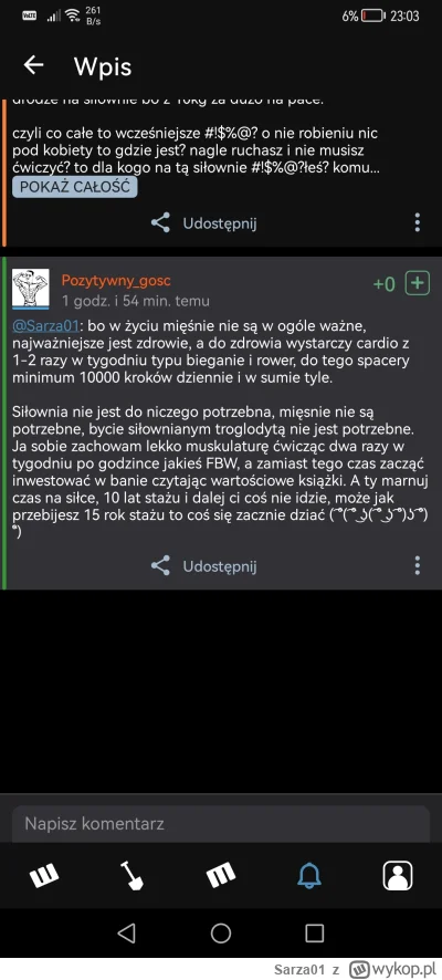 Sarza01 - @Pozytywny_gosc
 co ja mogę odpowiedzieć przegrywowi który w życiu żadnej f...