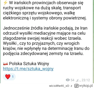 wiciuWw46_xD - #wojna #iran #izrael
Eksperci od bliskiego wschodu już na stanowiskach...