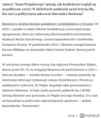 Jariii - @Mezomorfix: Dlatego Wipler ugaduje przyszłą cję z PiSem?