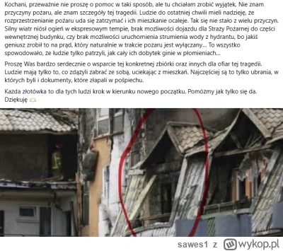 sawes1 - Gdy zielony ład wejdzie za mocno. Pożar w Ząbkach. Brak wjazdu na posesję i ...