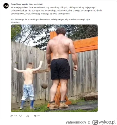 yahoomlody - kołcz paweł z jednej strony mówi o dewiantach, które chcą usuwać ojców, ...