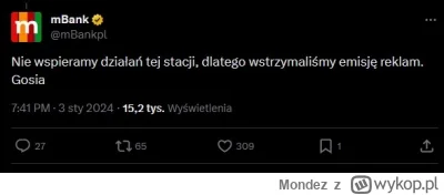 Mondez - mBank również out ( ͡° ͜ʖ ͡°)

#bekazpisu #tvrepublika #tvpis