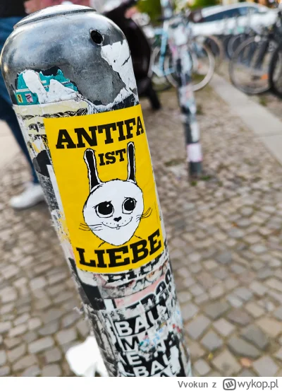 Vvokun - #berlin #niemcy #antifa #streetart #streetview