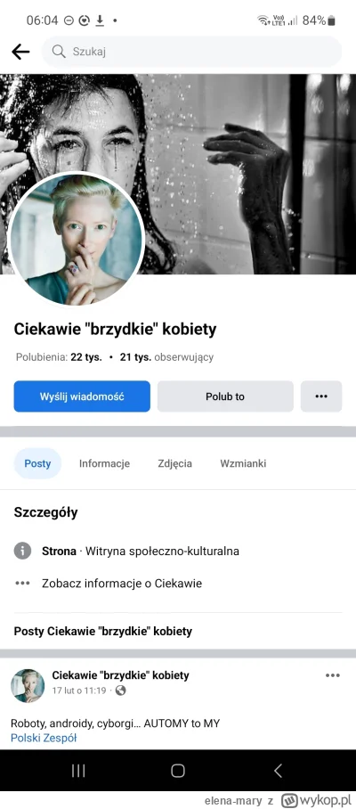 elena-mary - >miałem taki pomysł żeby zrobić stronke typu "Niezwykle brzydkie kobiety...