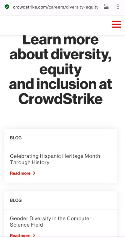 WykopX - ( ͡º ͜ʖ͡º) Diversity & gender equality at CrowdStrike

#bekazlewactwa #hehes...